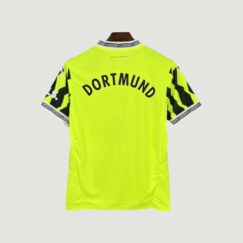 BORUSSIA DORTMUND – MAILLOT EXTÉRIEUR 25/26 – JAUNE FLUO & NOIR